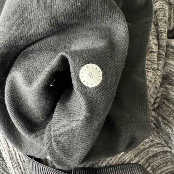 Lululemon Ready To Rulu Pant 29" Space Dye Camo Seal Grey Deep Coal Size 8 - Picture 8 of 11